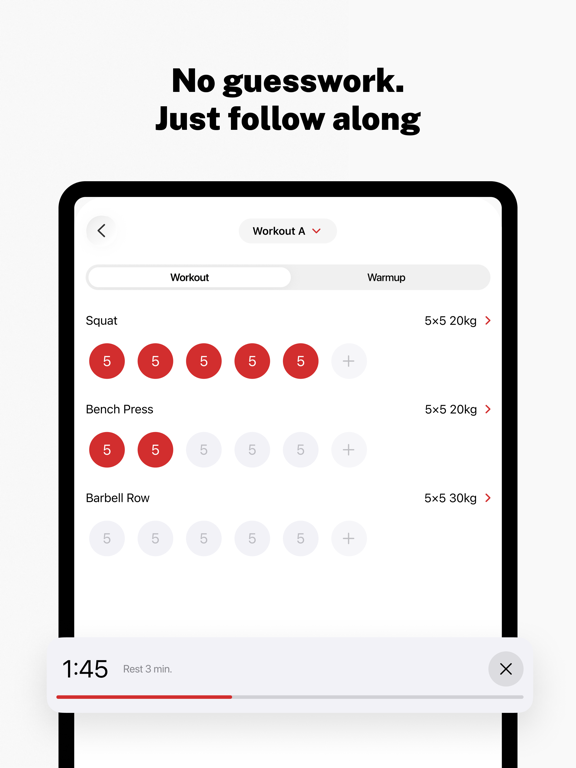 Stronglifts 5x5 Workout screenshot 9