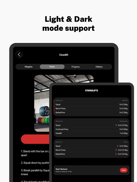 Stronglifts 5x5 Workout screenshot 1