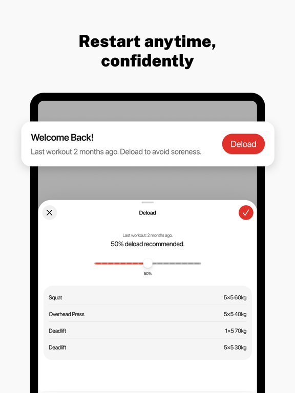 Stronglifts 5x5 Workout screenshot 2