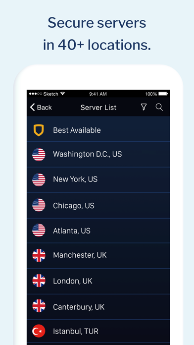 StrongVPN — The Strongest VPN screenshot 1