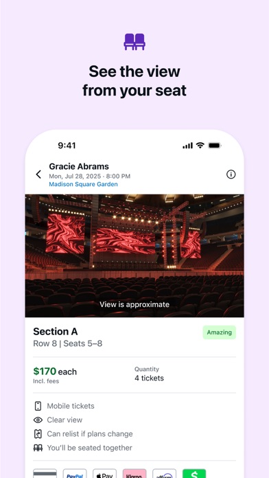 StubHub: Event Tickets screenshot 4