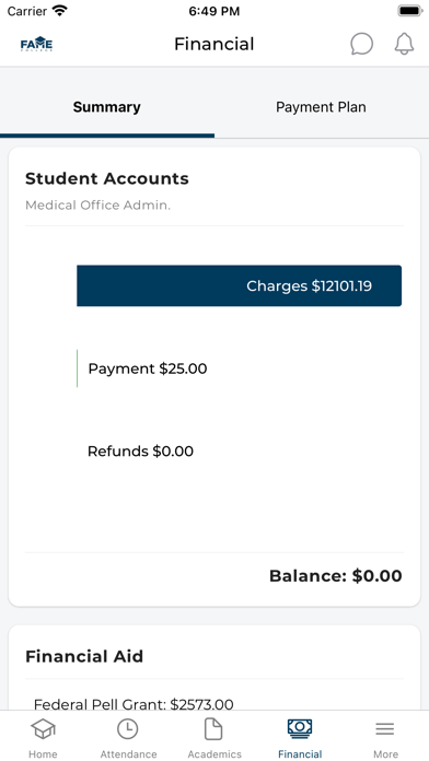 Student Mobile App screenshot 2