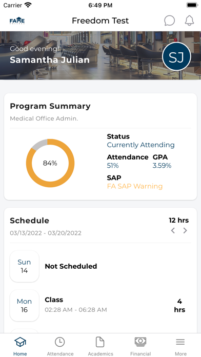 Student Mobile App screenshot 5