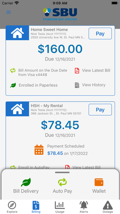Sturgeon Bay Utilities screenshot 5