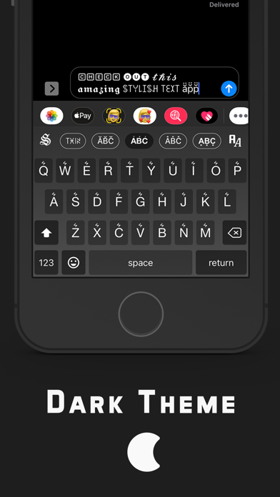 Stylish Text - Fonts Keyboard screenshot 2