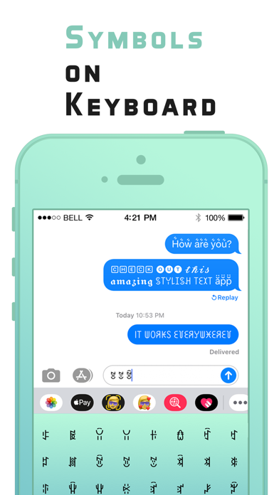 Stylish Text - Fonts Keyboard screenshot 1