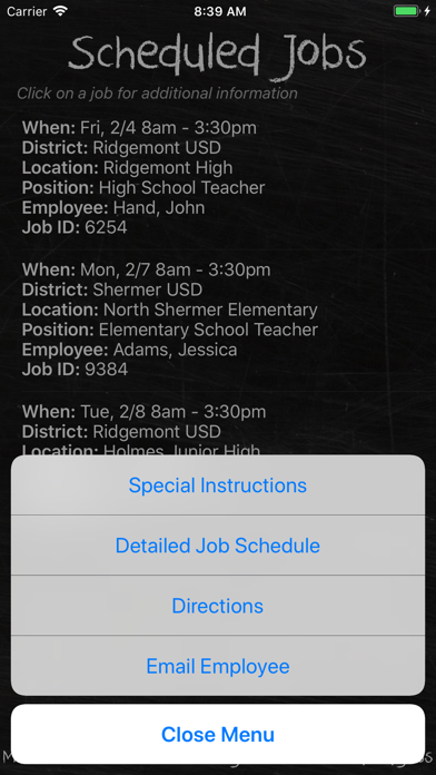 SubAlert for Frontline Ed screenshot 2
