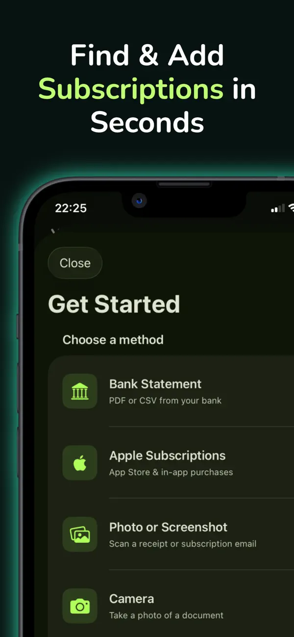 Subio: Manage Subscriptions screenshot 2
