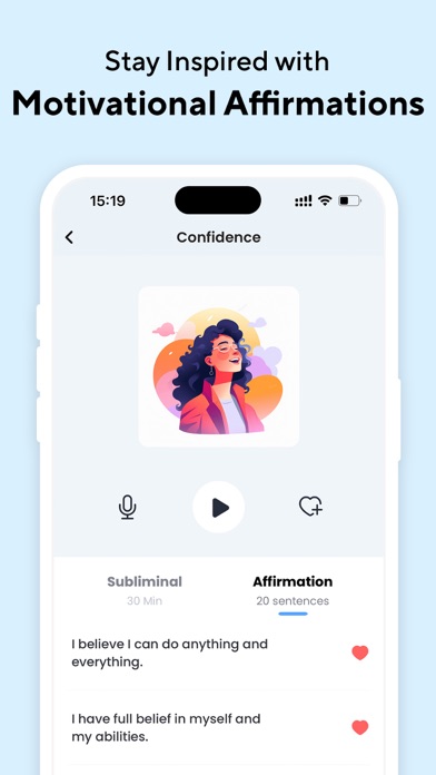 Subliminal: Manifest Goals screenshot 2