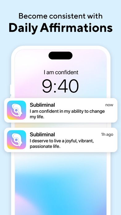 Subliminal: Manifest Goals screenshot 1
