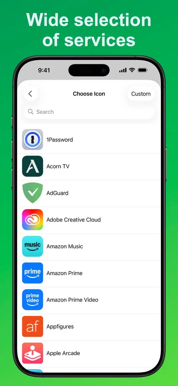 SubManager: Subscription List screenshot 4