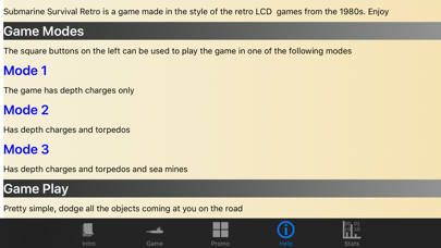 Submarine Survival Retro screenshot 1