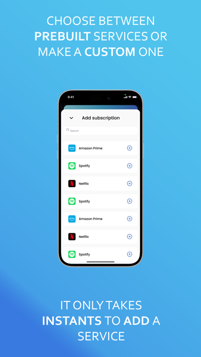 Subscribed - bills tracker screenshot 2