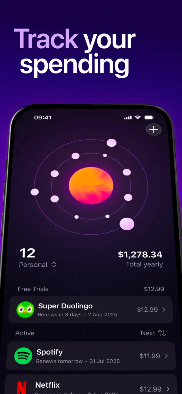 Subscription Manager: Orbit screenshot 5