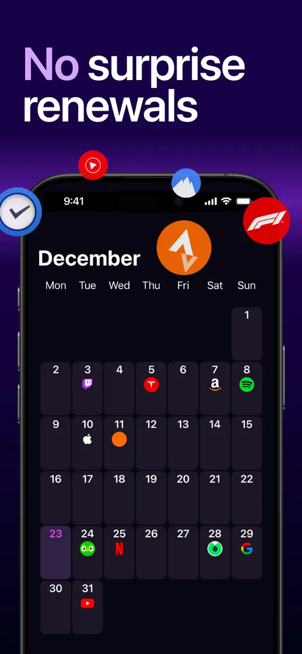 Subscription Manager: Orbit screenshot 2