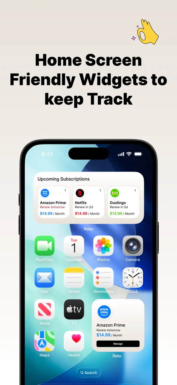 Subscription Manager - Reko screenshot 2