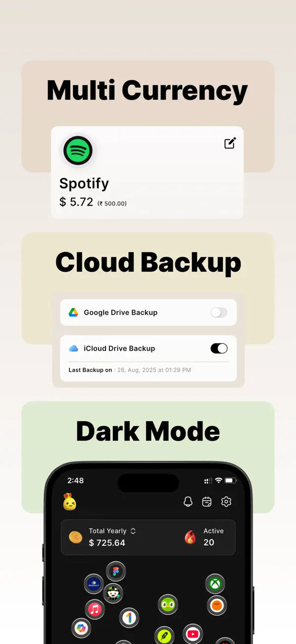Subscription Manager - Reko screenshot 3