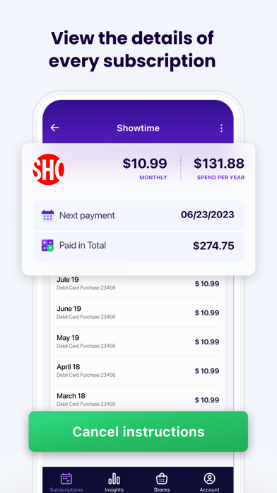 Subscription Stopper & Manager screenshot 1
