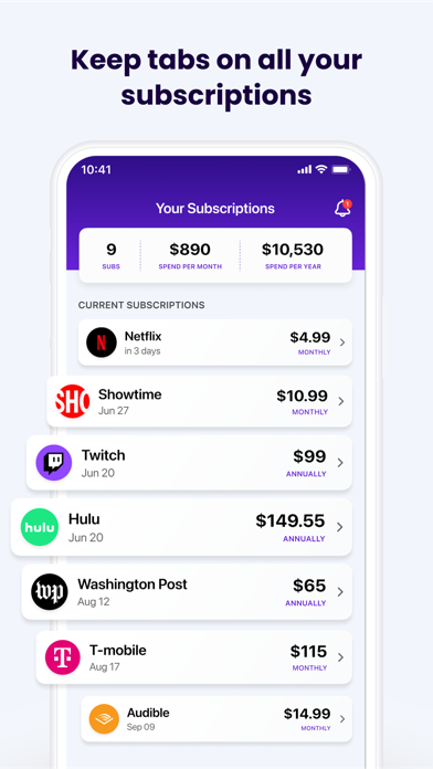 Subscription Stopper & Manager screenshot 2