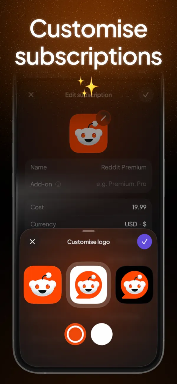 Subscription Tracker: Subby screenshot 4