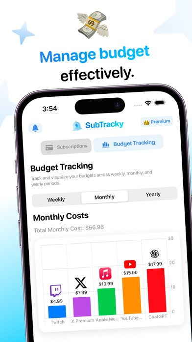 Subscription Tracker:SubTracky screenshot 3