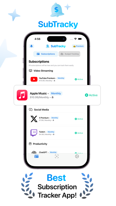 Subscription Tracker:SubTracky screenshot 5