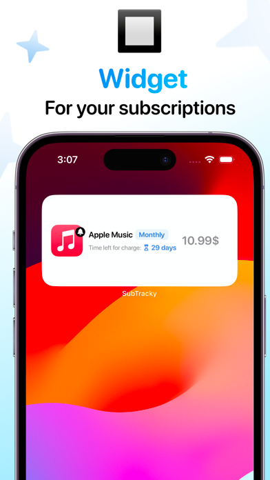 Subscription Tracker:SubTracky screenshot 1