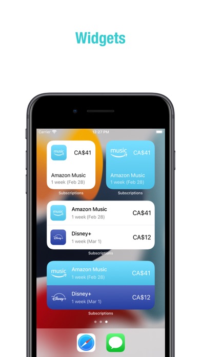 Subscriptions - Track Expenses screenshot 2