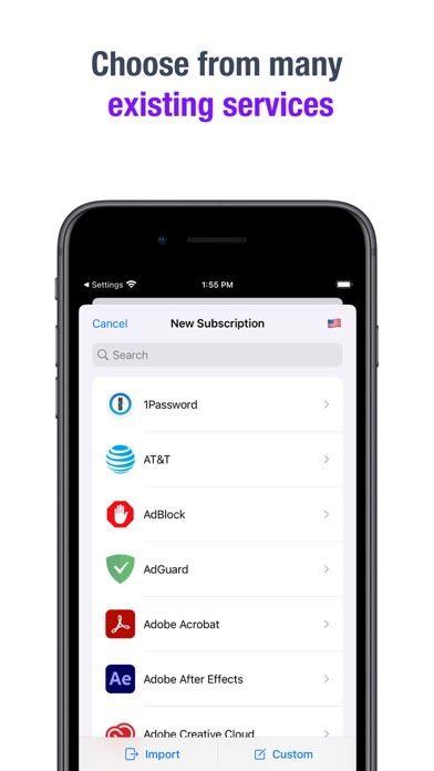 Subscriptions - Track Expenses screenshot 3