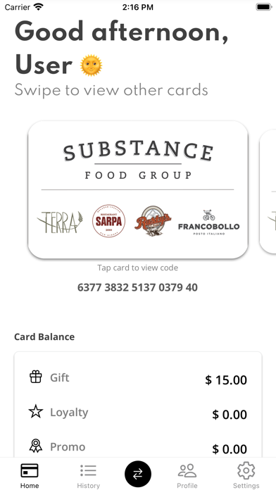 Substance Food Group screenshot 5