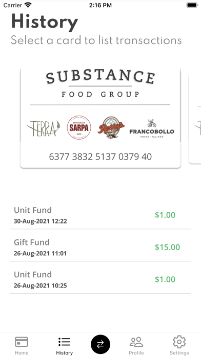 Substance Food Group screenshot 3