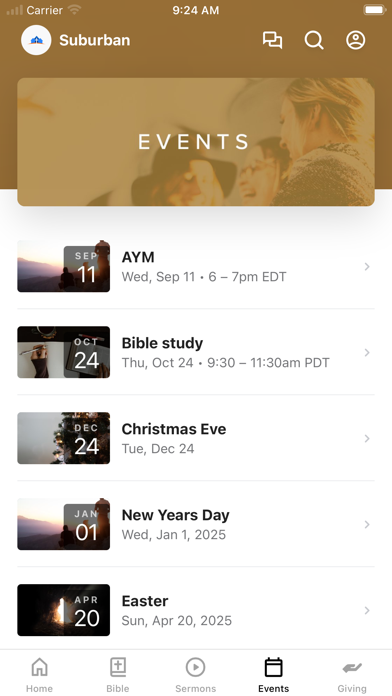 Suburban Christian Church screenshot 1