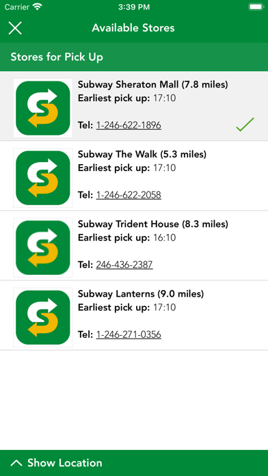 Subway Barbados screenshot 5