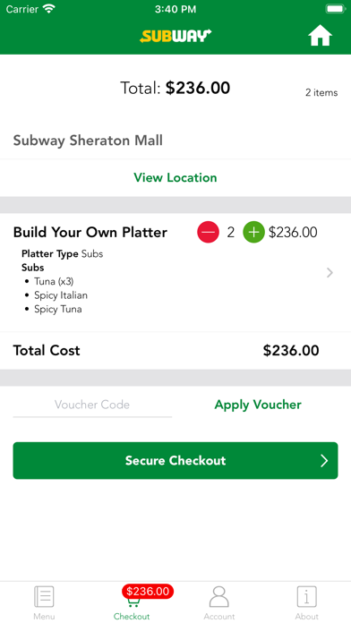 Subway Barbados screenshot 1