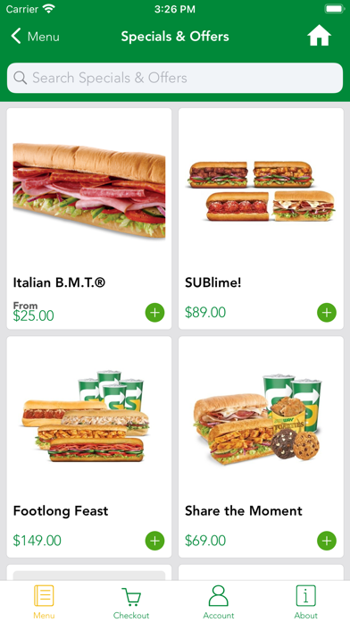 Subway Trinidad screenshot 2