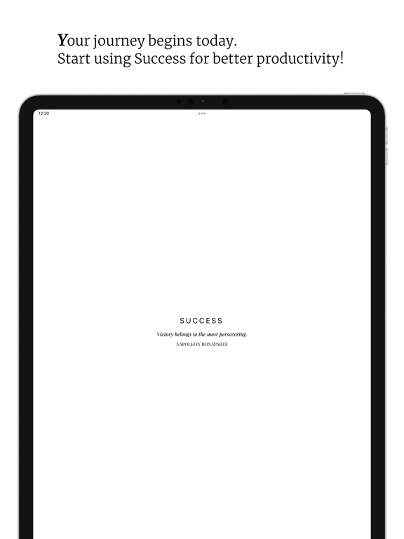 Success Weekly Planner screenshot 1