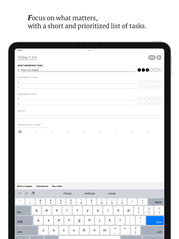 Success Weekly Planner screenshot 3
