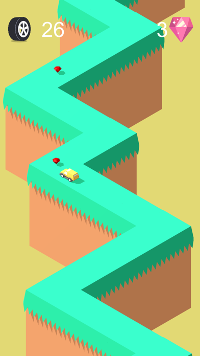 Sudden Turn Racing Zig Zag screenshot 2