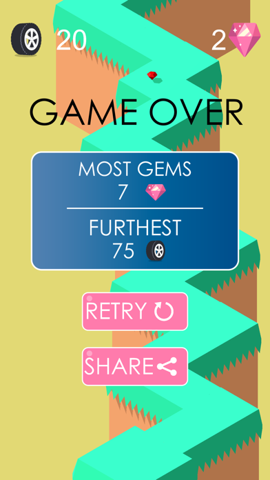 Sudden Turn Racing Zig Zag screenshot 1