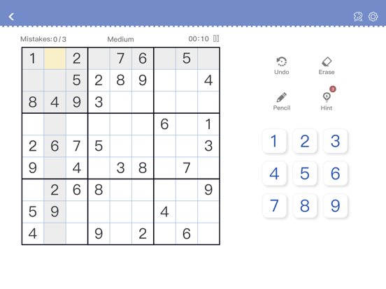 Sudoku - Brain Puzzle Games screenshot 4