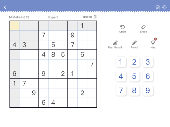 Sudoku - Brain Puzzle Games screenshot 3