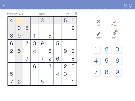 Sudoku - Brain Puzzle Games screenshot 5