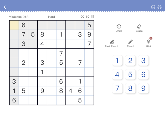 Sudoku - Brain Puzzle Games screenshot 2