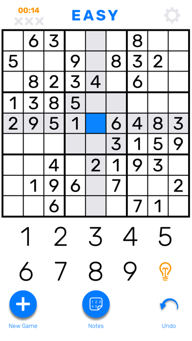 Sudoku by Staple Games screenshot 2