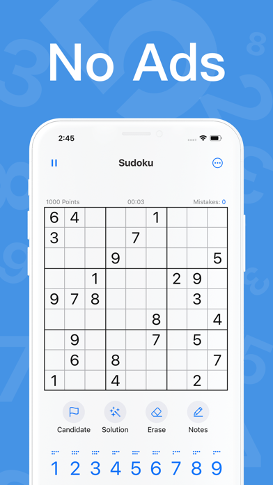 Sudoku - No ads screenshot 9
