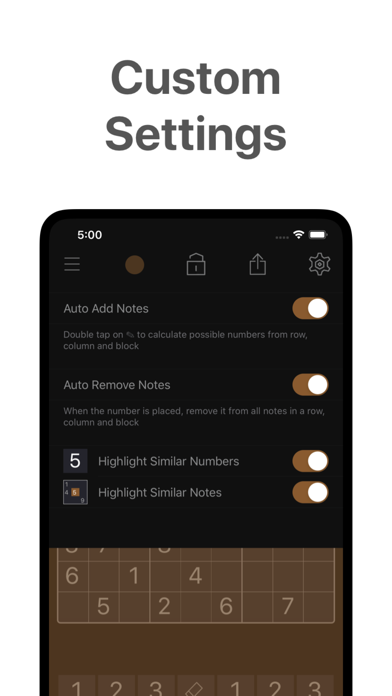 Sudoku screenshot 2