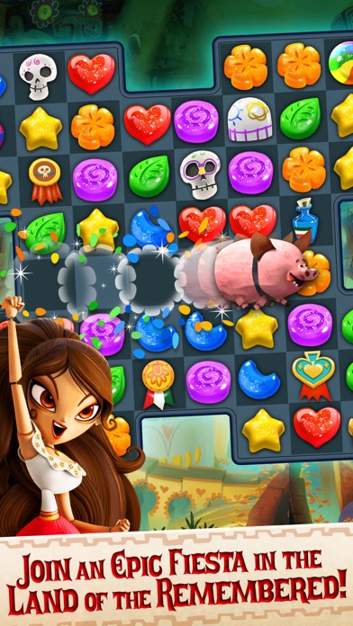 Sugar Smash: Book of Life screenshot 4