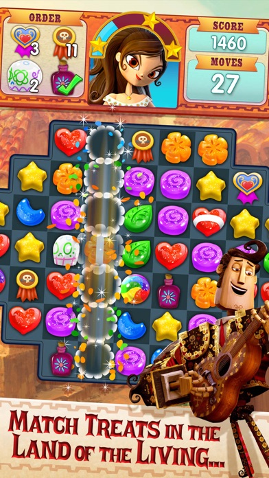 Sugar Smash: Book of Life screenshot 5