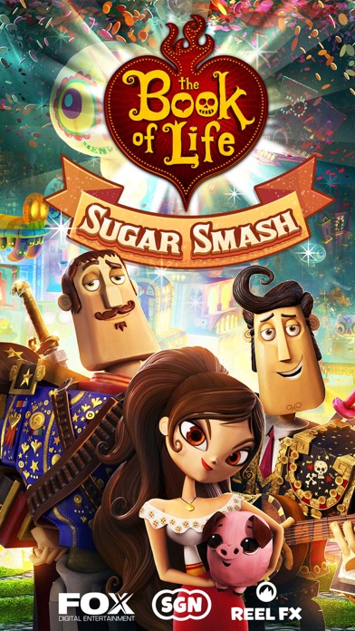 Sugar Smash: Book of Life screenshot 1