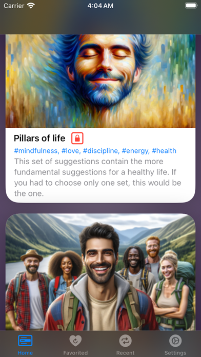 Suggest and Manifest screenshot 1